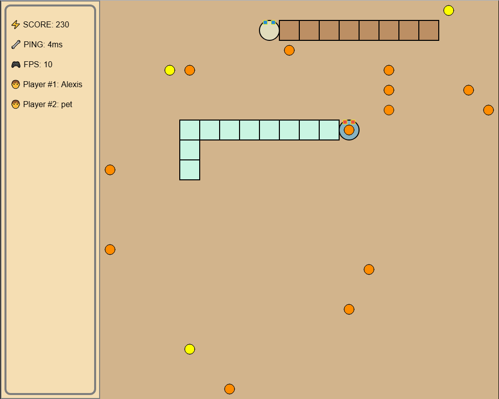 Multiplayer Snake Game