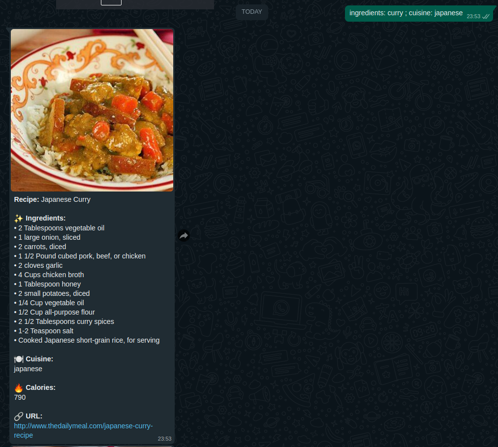 Whatsapp Chef